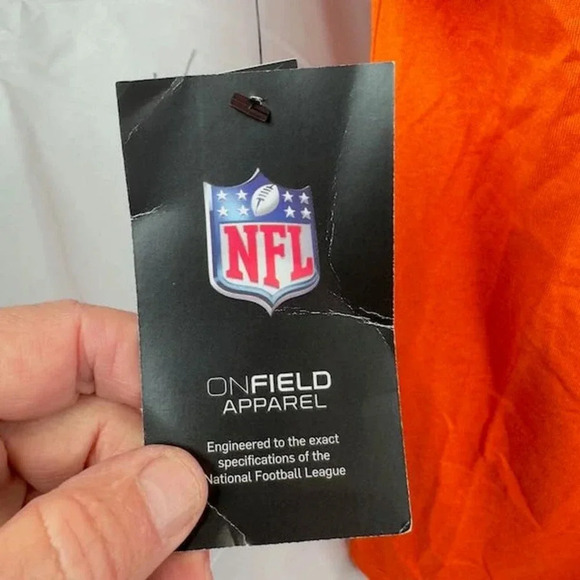 NEW Nike Denver Broncos Sideline Impact Legend Performance T-Shirt Orange Mens L - Picture 10 of 14